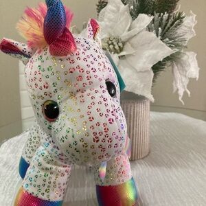 Colorful Unicorn Stuffed Animal